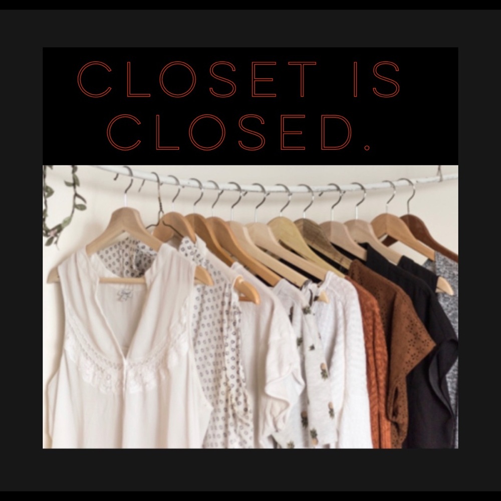 Closet Closed!